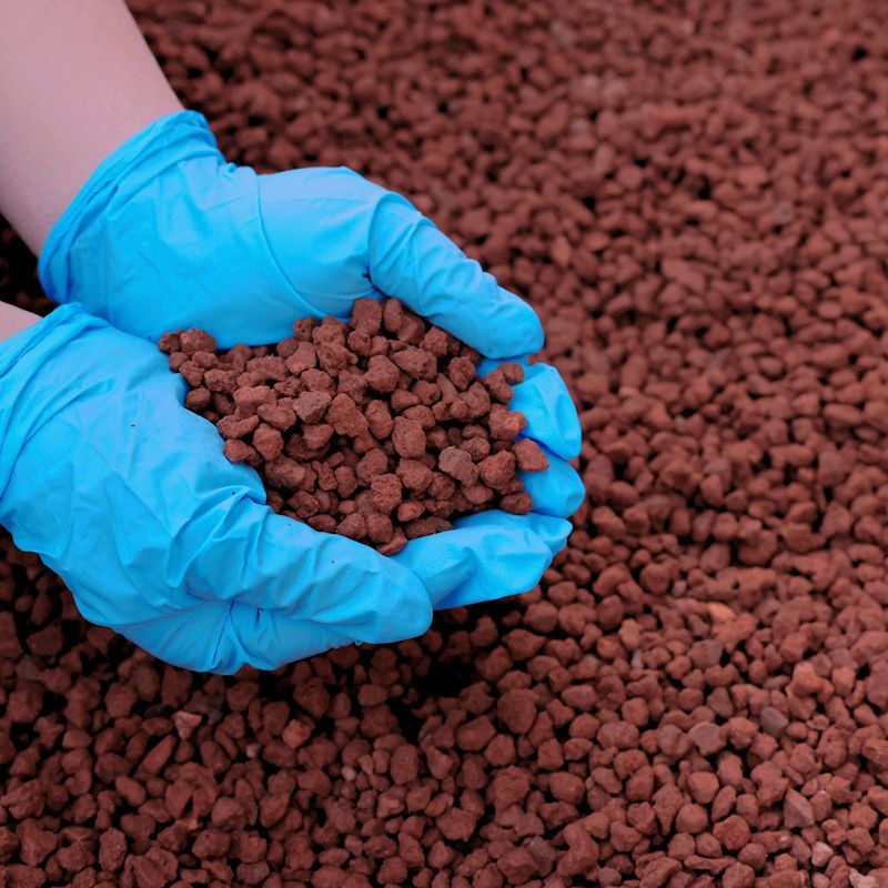 Fish Tank Gravel - 1kg Volcanic rock Aquarium Substrate nutrient