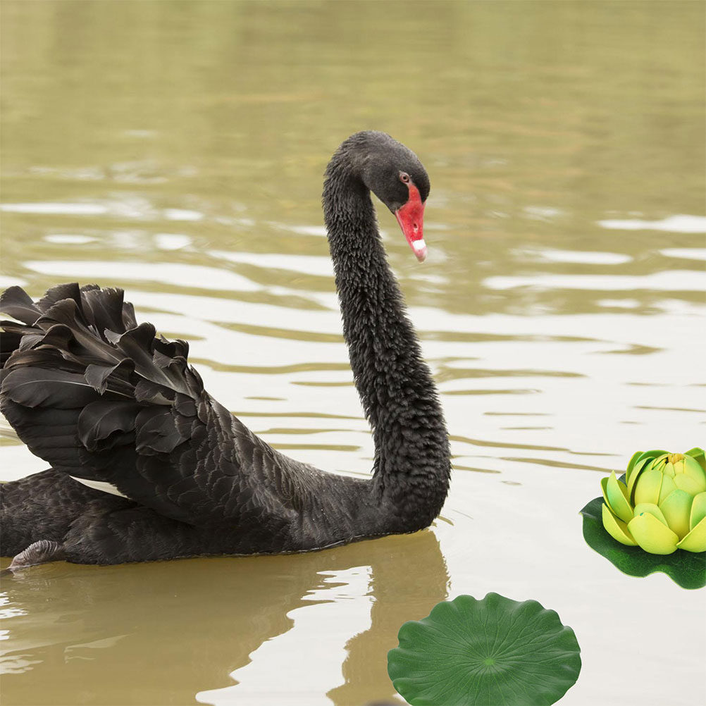 15Pcs Lifelike Lily Pads for A - Aquarium Decor ulasan dan harga