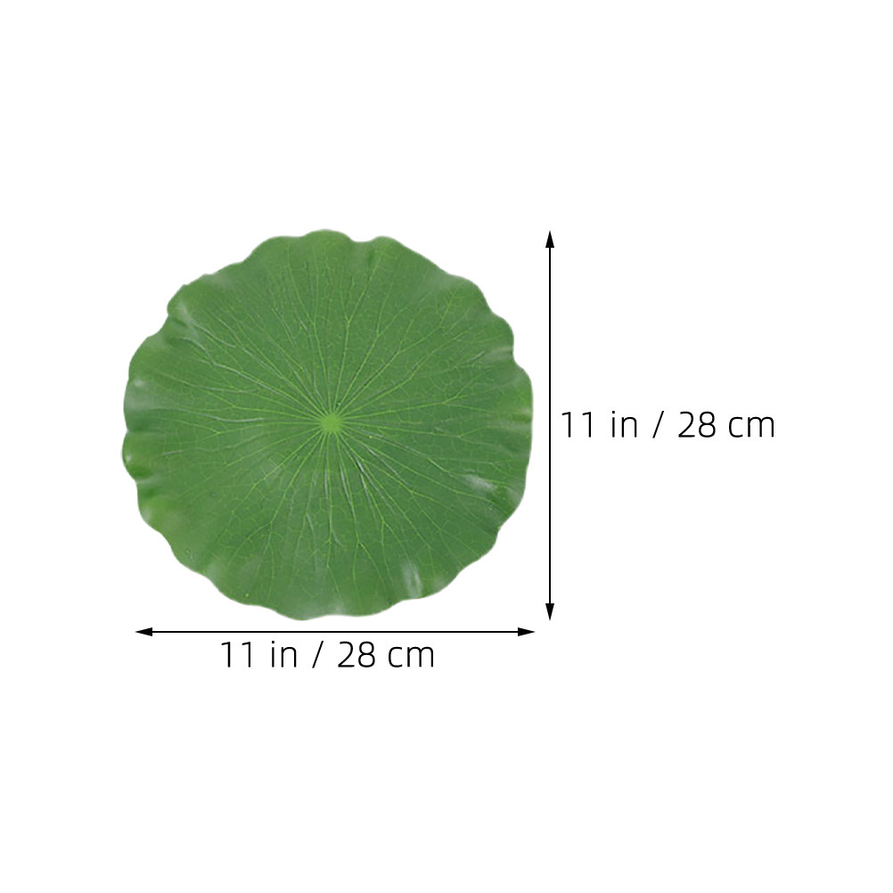 15Pcs Lifelike Lily Pads for A - Aquarium Decor ulasan dan harga