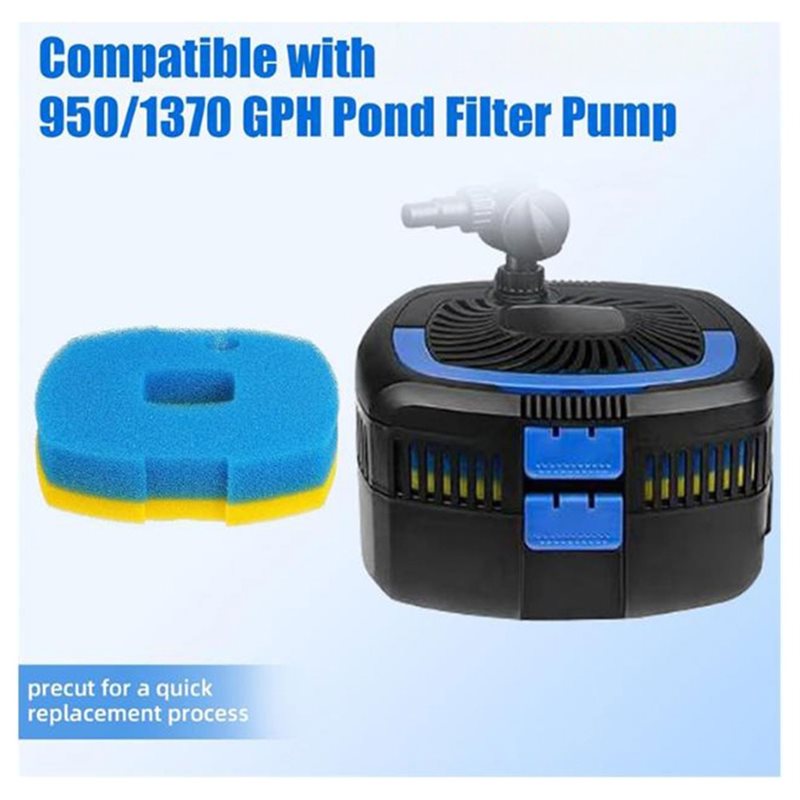 AAAF Dual Stage Aquarium Foam  - Aquarium Pump ulasan dan harga