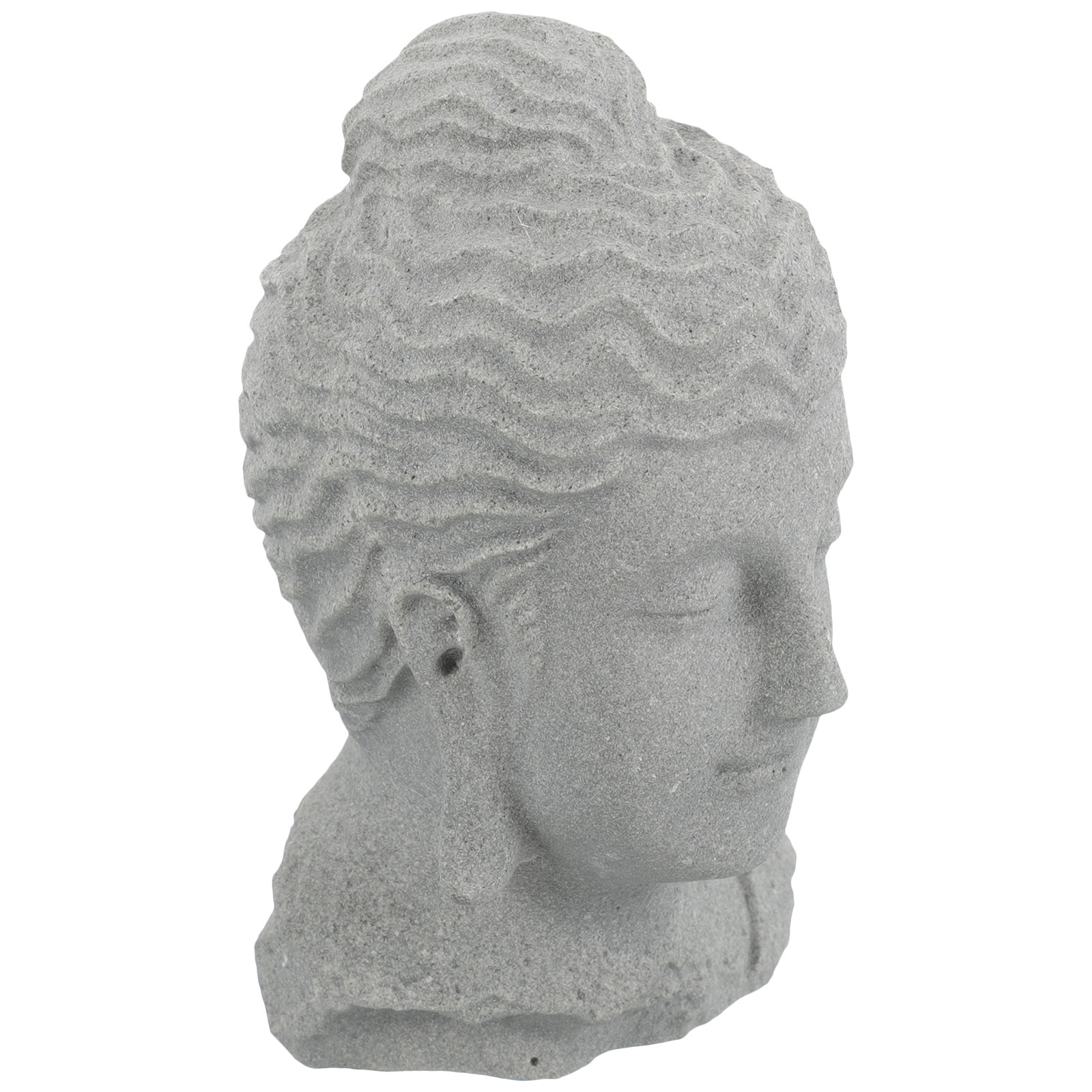 Meditating Buddha Head Statue  - Fish Aquarium Home ulasan dan harga