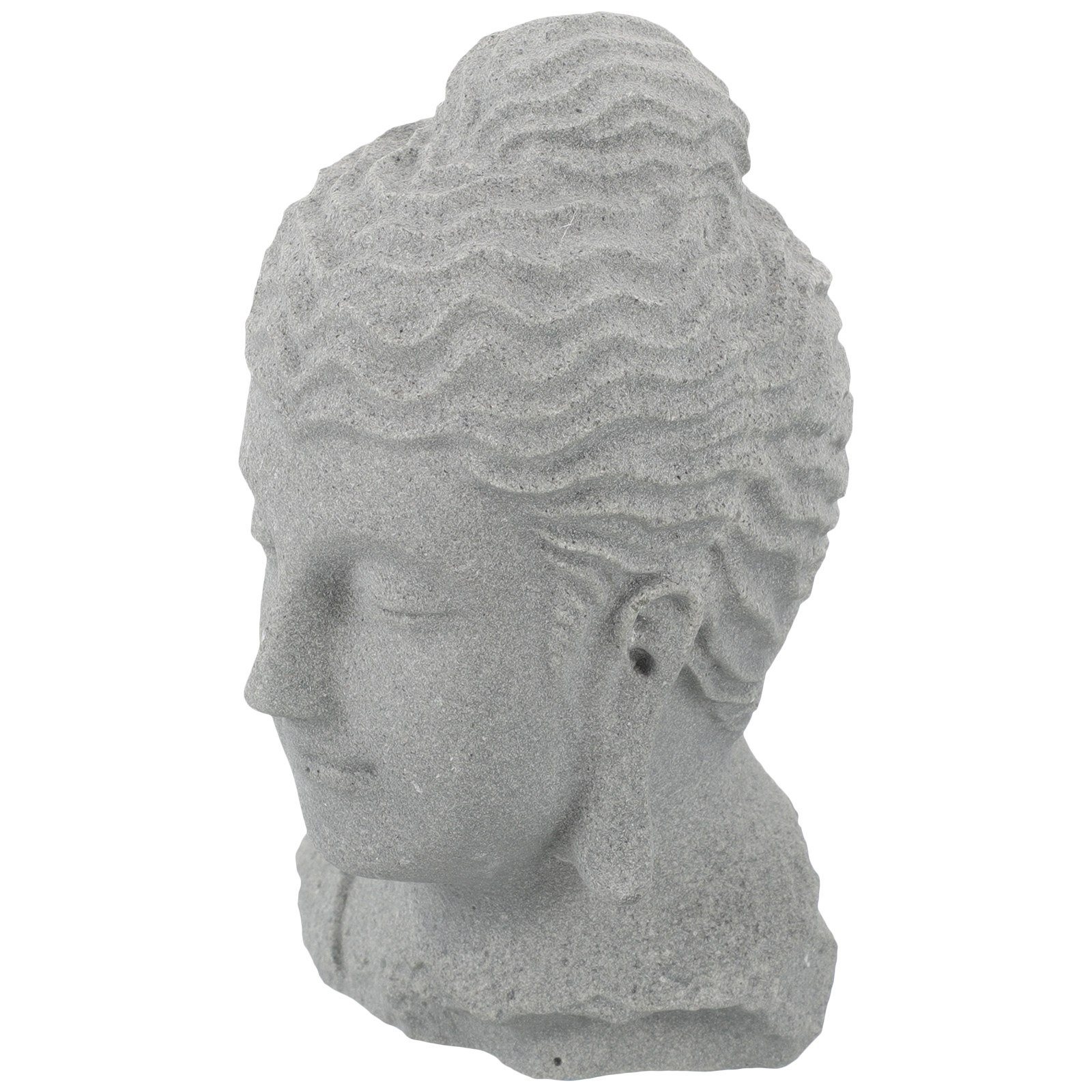 Meditating Buddha Head Statue  - Fish Aquarium Home ulasan dan harga