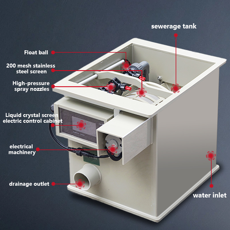 5m³/h Rotating Drum Filter Hom - Fish Aquarium Home ulasan dan harga