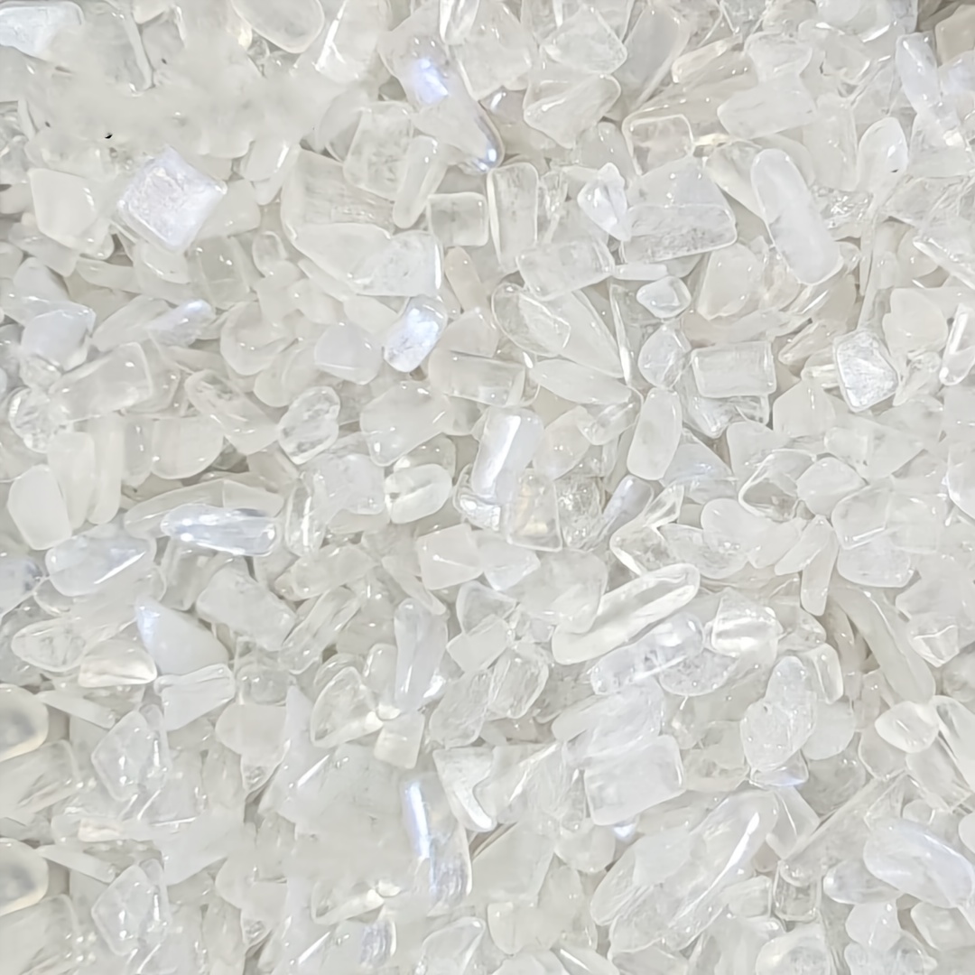 Natural white moonstone quartz - Fish Tank Gravel ulasan dan harga
