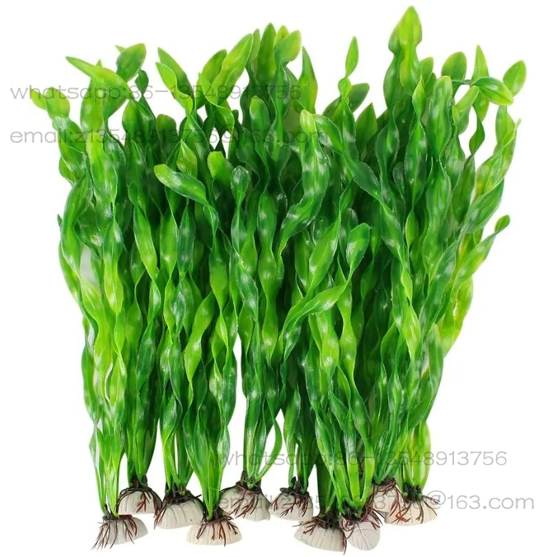 5/10pcs Plastic Aquarium Plant - Aquarium Decor ulasan dan harga