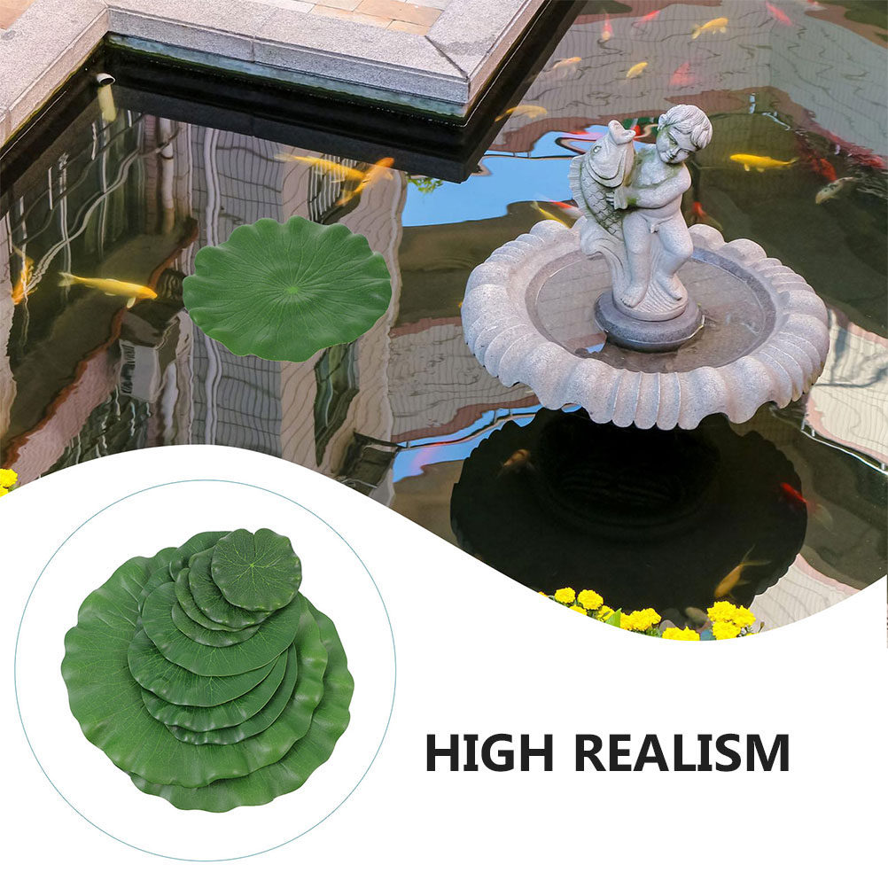 15Pcs Realistic Artificial Lil - Aquarium Decor ulasan dan harga