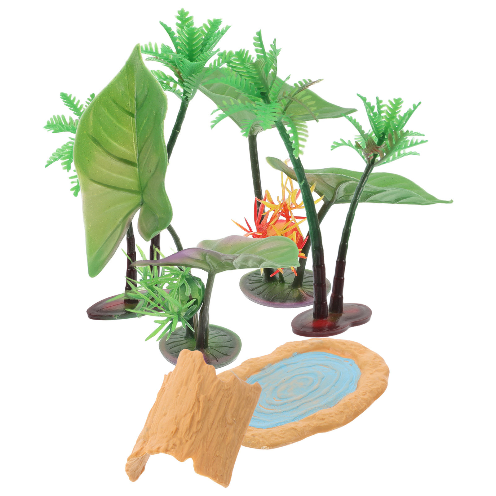 1Set Realistic Miniature Pond  - Aquarium Decor ulasan dan harga