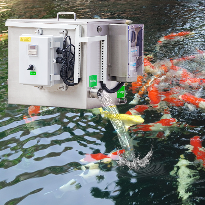 Home Small 5m³/h Drum Filter S - Fish Aquarium Home ulasan dan harga