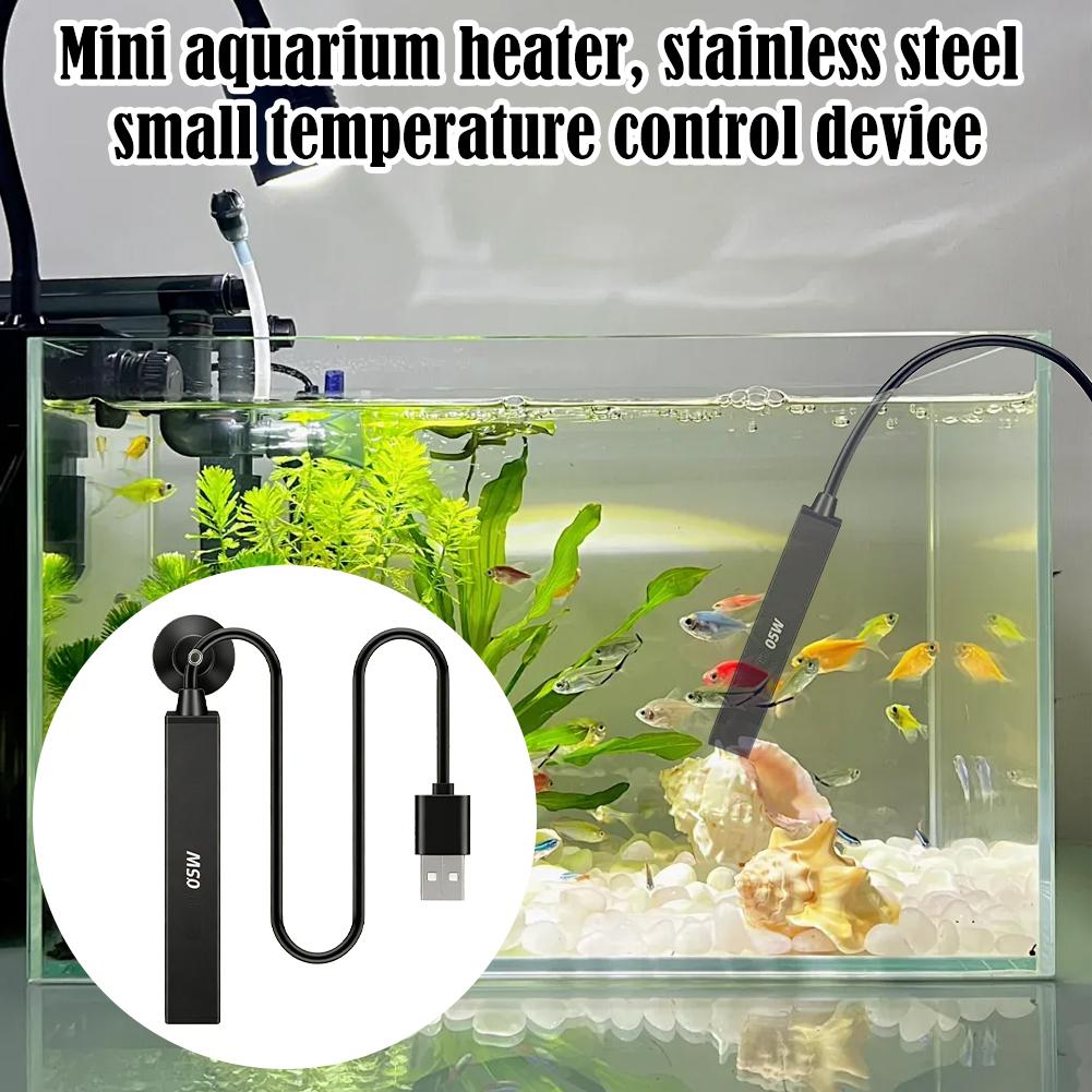  Mini Aquarium Heater USB Pow - Betta Fish Tank ulasan dan harga