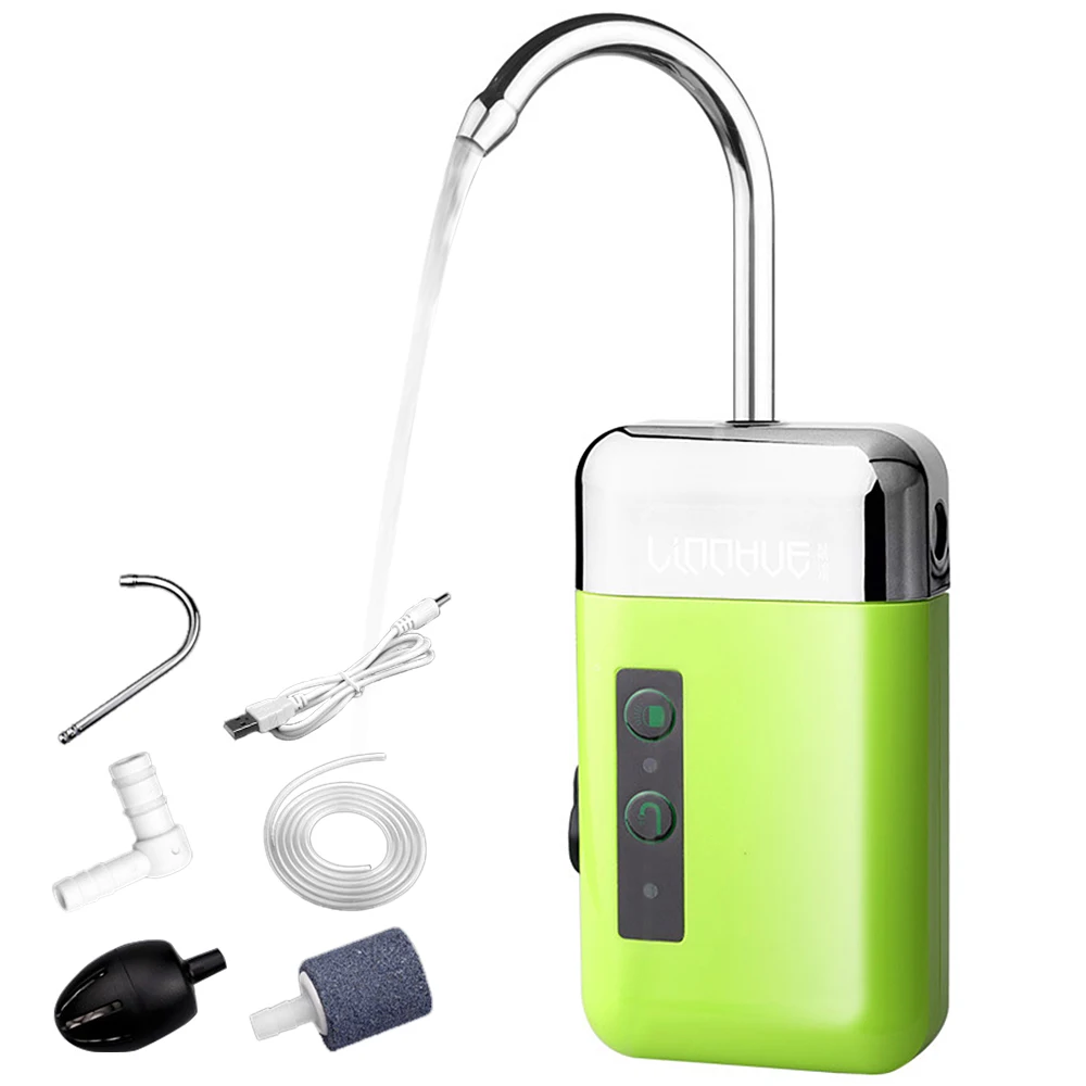 3L/min Rechargeable Fish Air P - Aquarium Pump ulasan dan harga